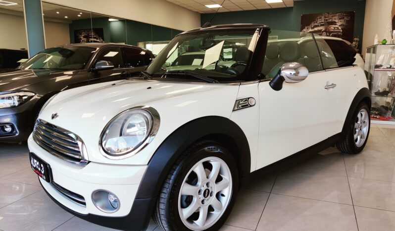 Mini Cooper Cabrio 1.6 Benzina 120cv pieno